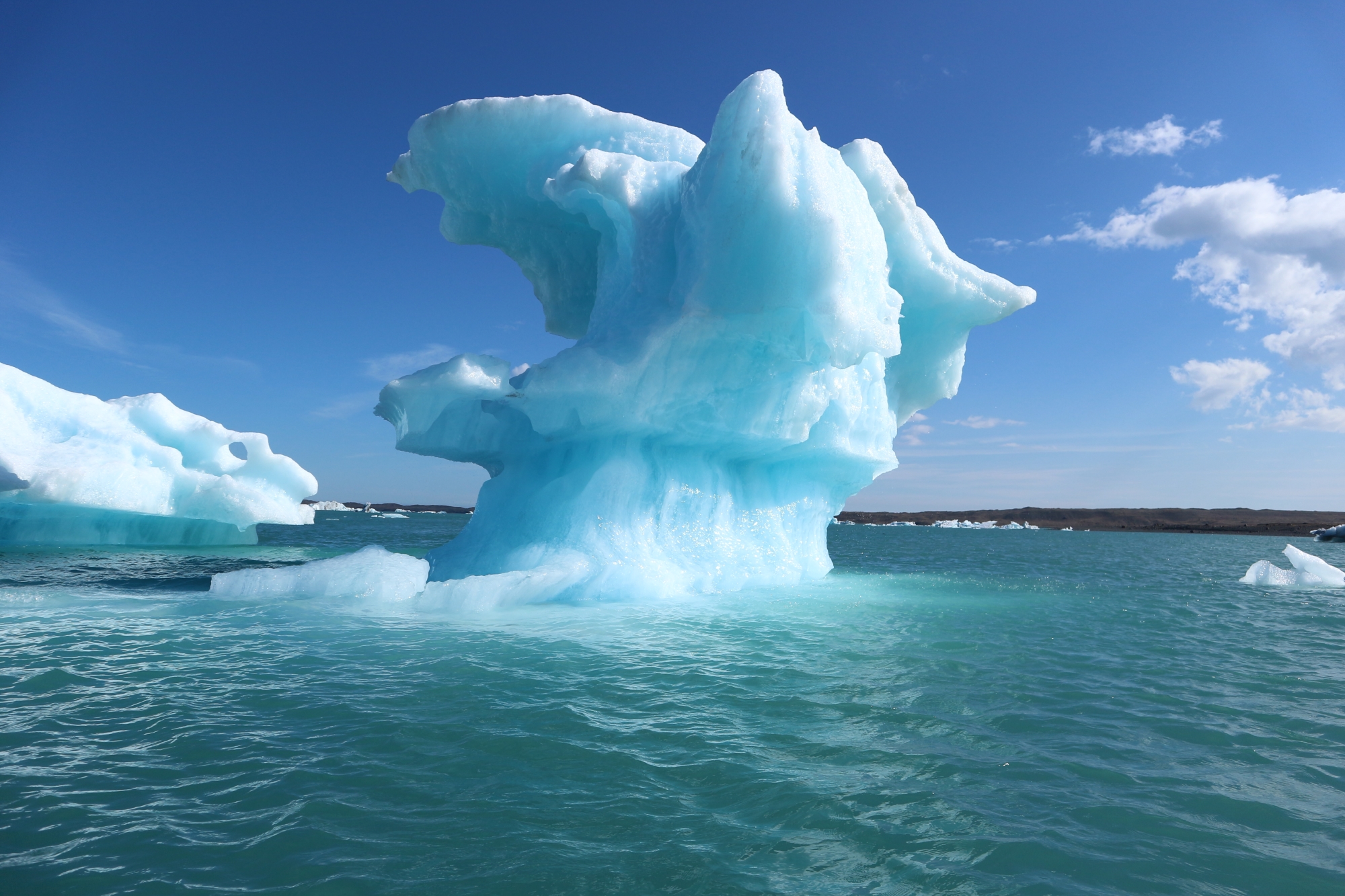Gletscherlagune Jokulsarlon, Island