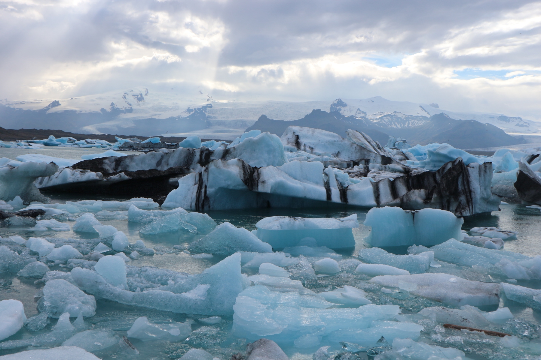 Gletscherlagune Jokulsarlon, Island