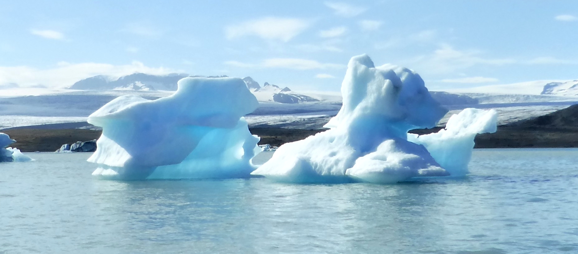 Gletscherlagune Jokulsarlon, Island