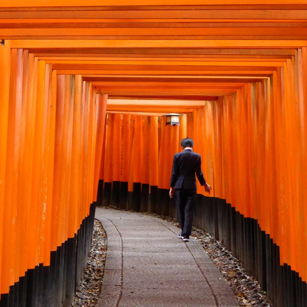Fushimi Inari-Taisha Schrein, Kyoto/Japan