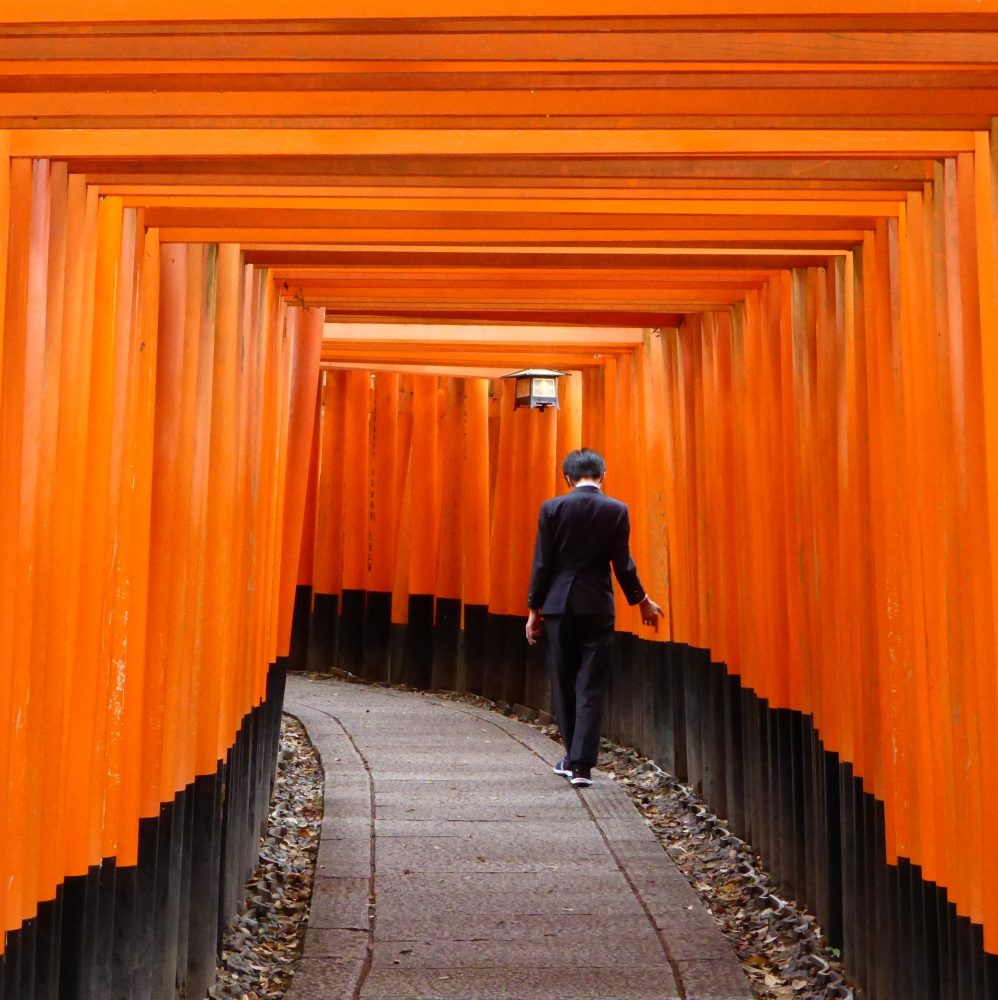 Fushimi Inari-Taisha Schrein, Kyoto/Japan
